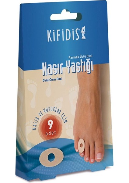 Kifidis 011 Kifidis Parmak Üstü Oval Ayak Yastığı fırsatları