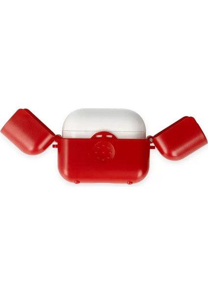 Newface Apple Airpods 3 (3.nesil) Basmalı Kılıf - Kırmızı fiyatları