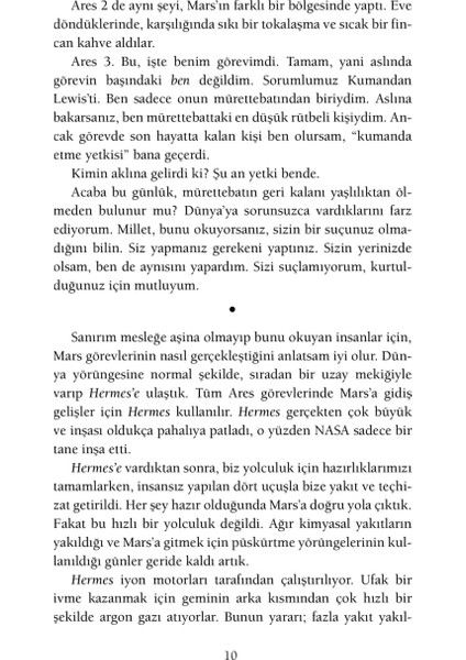 Marslı - Andy Weir, Basım Ciltli , ITHAKI Yayınından