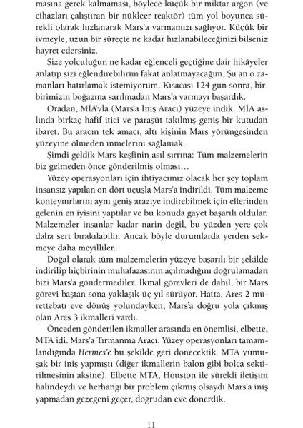 Marslı - Andy Weir, Basım Ciltli , ITHAKI Yayınından