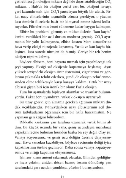 Marslı - Andy Weir, Basım Ciltli , ITHAKI Yayınından