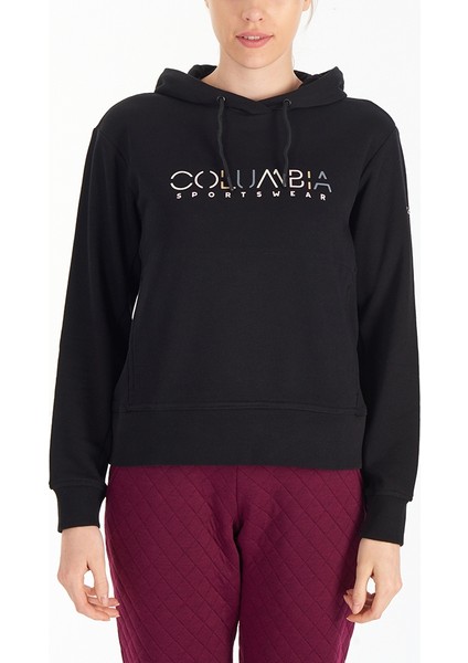 CSC Basic W Columbıa Stencil Kapüşonlu Kadın Sweatshirt