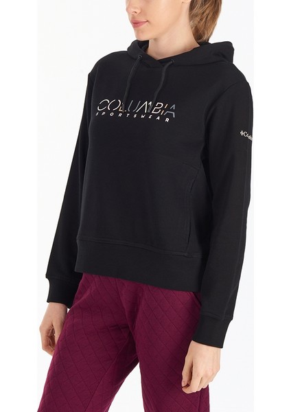 CSC Basic W Columbıa Stencil Kapüşonlu Kadın Sweatshirt