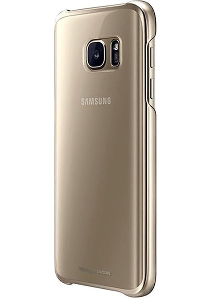 Galaxy S7 Cep Telefonu Kılıfı, Şeffaf Altın fiyatları