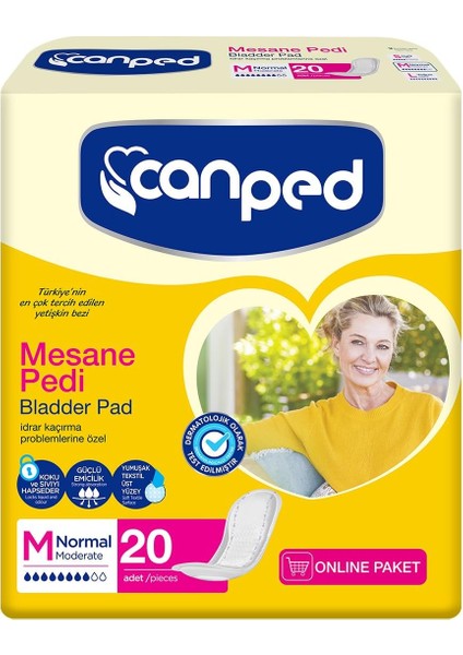 Canped Mesane Pedi Normal 20 Adet modelleri
