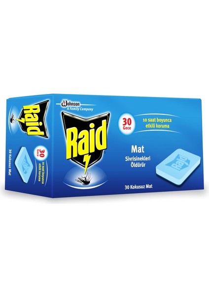 Raid Elektromat 30 Tablet modelleri