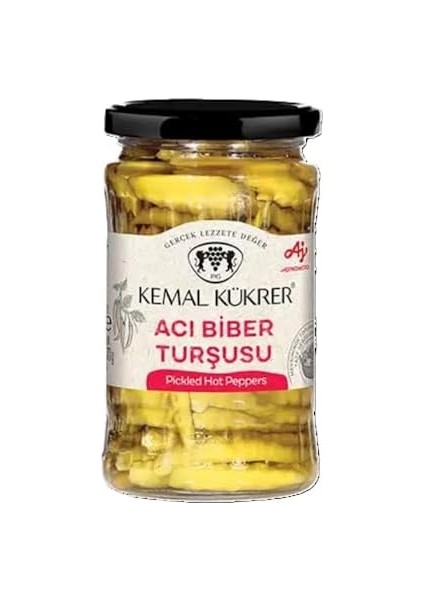 Acı Biber Turşusu Cam Kavanoz 360 gr fiyatları
