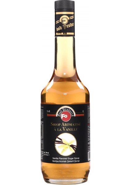 Vanilya Aromalı Şurup 700 ml - Şekerli modelleri