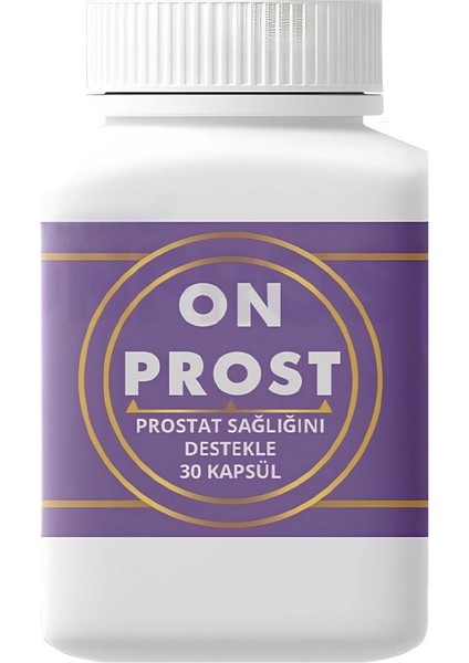 Prost Prostat1 Kapsül %100 Bitkisel 30’lu Gıda Takviyesi fırsatları