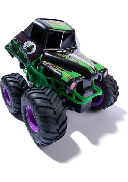 1:15 Monster Jam Smash And Bash Grave Digger USB Şarjlı Uzaktan Kumandalı Araba indirimleri
