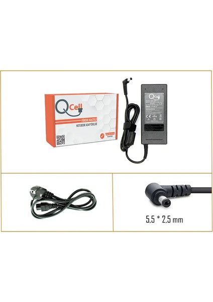 Asus K55VD 19V 4.74A 90W Uyumlu Adaptör fiyatları