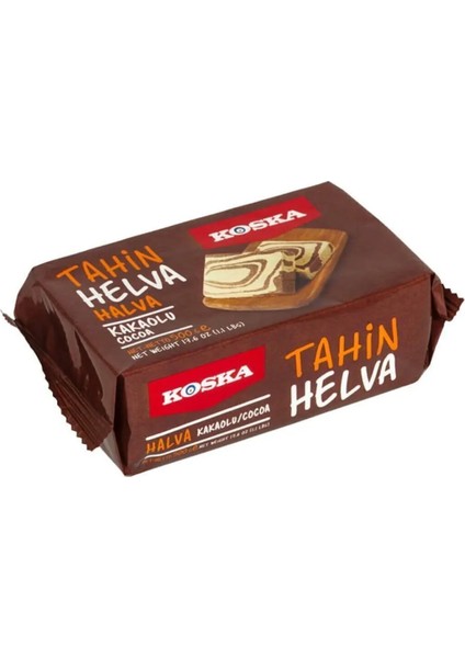 Kakaolu Helva 500 gr Türkiye Menşeli Doğal Lif Kaynağı Lezzetli Tat fiyatları