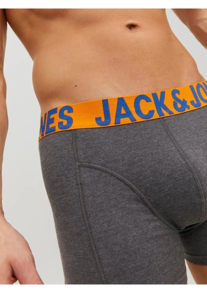 Jaccrazy Solıd Trunks 3 Pack Noos Erkek Siyah Boxer 12151349-Black