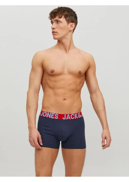 Jaccrazy Solıd Trunks 3 Pack Noos Erkek Siyah Boxer 12151349-Black