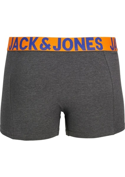 Jaccrazy Solıd Trunks 3 Pack Noos Erkek Siyah Boxer 12151349-Black