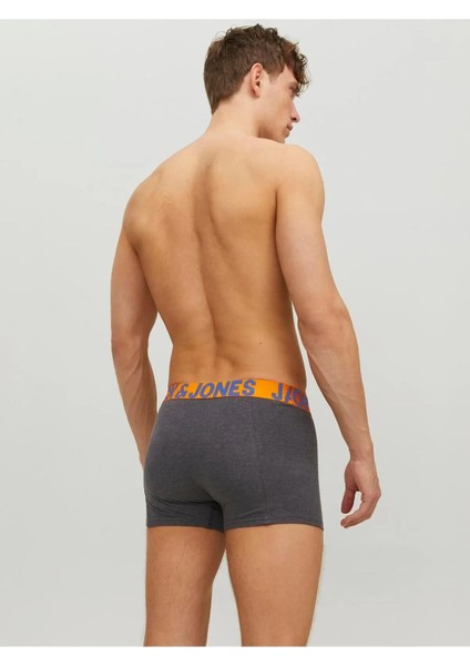 Jaccrazy Solıd Trunks 3 Pack Noos Erkek Siyah Boxer 12151349-Black