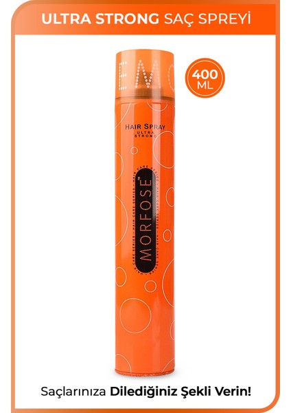 Ultra Strong Saç Spreyi 400 ml - Güçlü Tutuş indirimleri