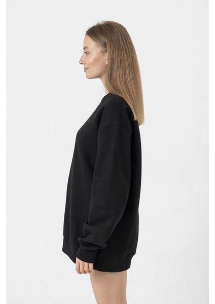 Oh Fudge Christmas Siyah Kadın 2ip Sweatshirt modelleri