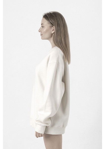Sarı Kırmızı Dna Beyaz Kadın 2ip Sweatshirt modelleri