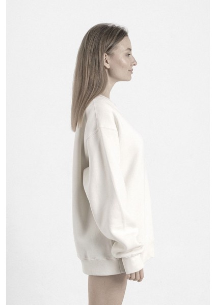 Sarı Kırmızı Dna Beyaz Kadın 2ip Sweatshirt fırsatları