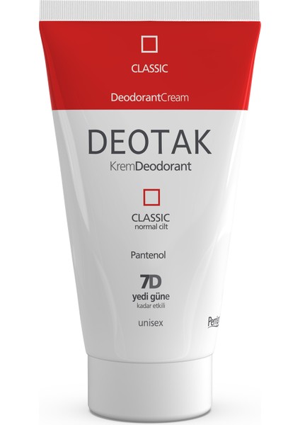 Klasik Krem Deodorant 35 ml