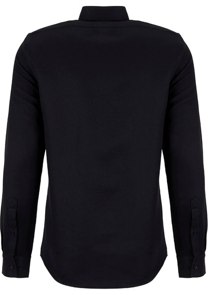 Siyah Erkek Slim Fit Gömlek ACE201262117 fiyatları