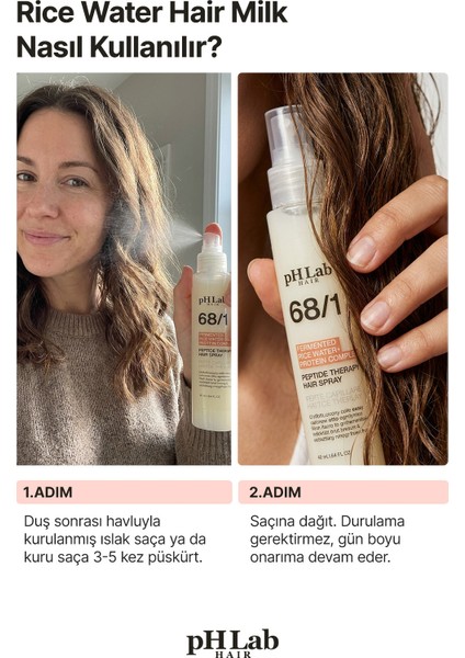 Phlab Hair Bağ Terapisi Fermente Pirinç Suyu & Protein Complex Saç Maskesi