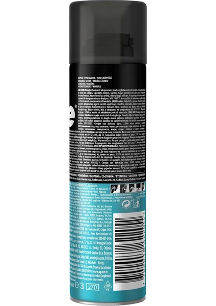 Hassas 200 ml Tıraş Köpüğü Cilt Koruyucu Özellikleri ile Ferahlatıcı Etki