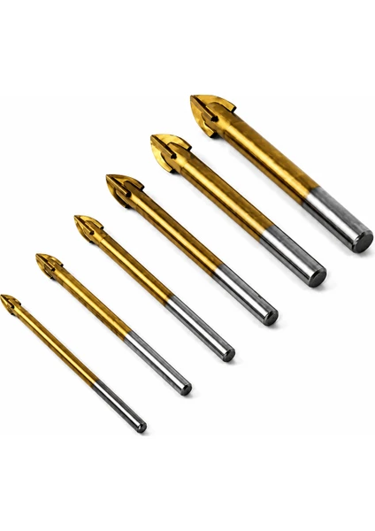 Dmax Cam Fayans Seramik Delme Ucu 6 7 8 10 mm Seçenekli Matkap Ucu, görsel 1 / 1