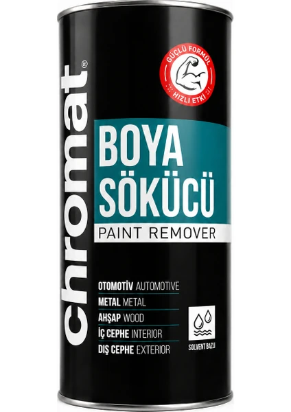 Haskan Boya Sökücü Solvent Bazlı Güçlü Formül Metal Ahşap Otomotiv Iç ve Dış Cephe Için, görsel 1 / 1