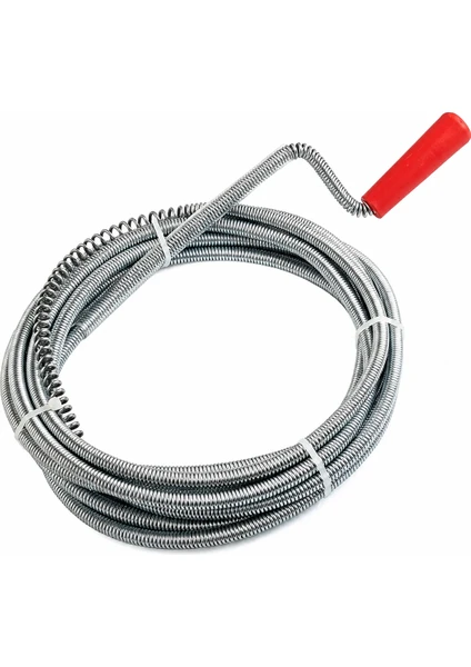 Aslan Kanal Açma Teli Spiral Tıkanıklık Açıcı, Lavabo Banyo Tuvalet Gider Açma Teli, görsel 1 / 1