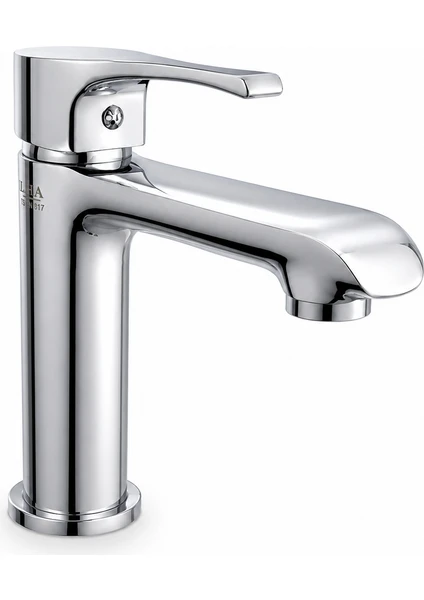 Ilhan Lotus Krom Lavabo Bataryası, Tek Kollu Modern Banyo Musluğu, görsel 2 / 6