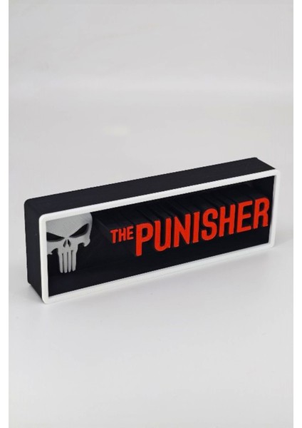 The Punisher - Logo - Masa Üstü Figür modelleri