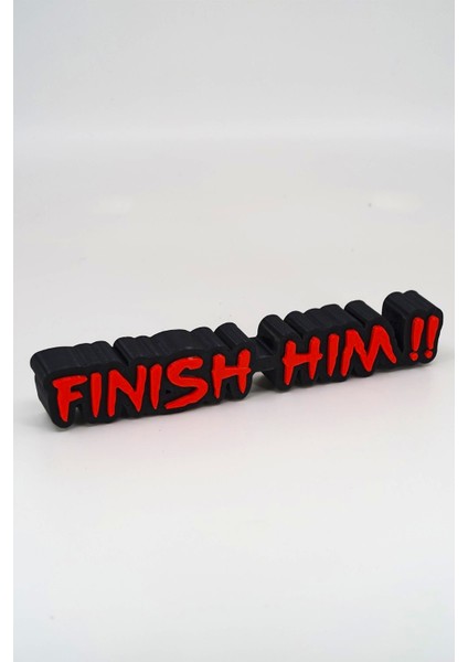 Mortal Kombat - Finish Him Logo - Masa Üstü Figür fırsatları