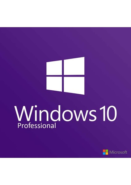 Windows 10 Pro Dijital İndirilebilir Süresiz Lisans 1 Kullanıcı İçin Ömür Boyu Lisans modelleri
