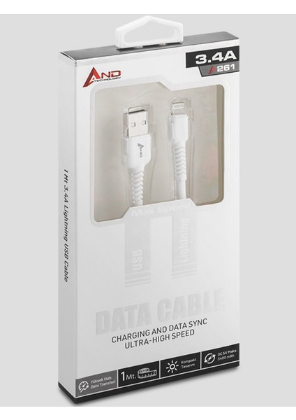 -A261 3.4A LIGHTNING USB GİRİŞLİ fiyatları