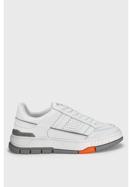 Edwın Erkek Deri Sneaker Ayakkabı Beyaz fiyatları