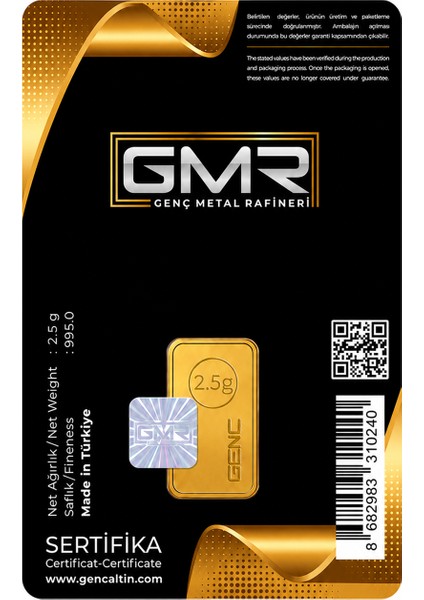 2.5 GRAM KÜLÇE ALTIN 24 AYAR fiyatları