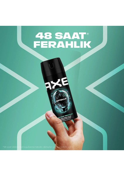 Apollo Erkek Deodorant & Bodyspray 48 Saat Ferahlık 150 ml indirimleri