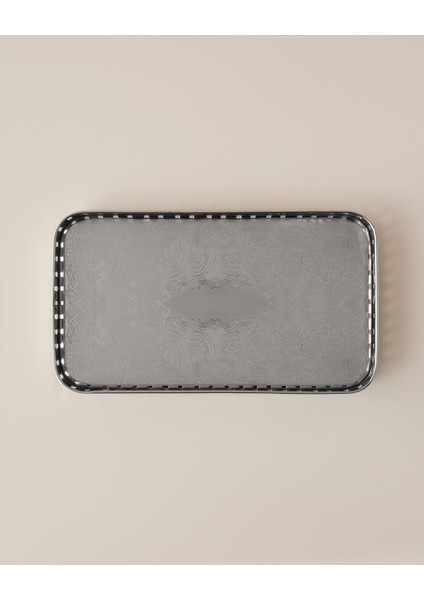 Anabel Metal Dekoratif Tepsi 15X4 cm Gümüş fiyatları