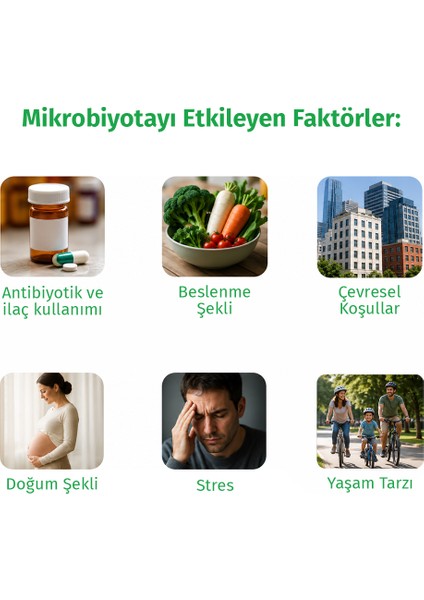 Probiyotik 30 Saşe, 5 Milyar Probiyotik, C ve D Vitamini, Yüksek Lif, Doğal Çilek Aromalı, Çocuk ve Yetişkin, Kolay kullanım
