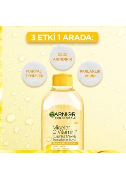 Micellar C Vitamini Kusursuz Makyaj Temizleme Suyu (400 Ml) fiyatları