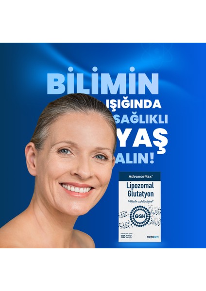Advancemax Lipozomal Glutatyon 30 Kapsül 3 Adet fırsatları