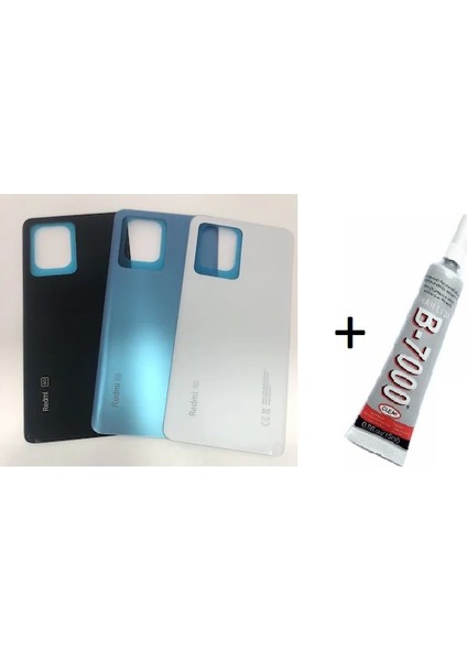 Redmi Note 12 4g Arka Batarya Pil Kapağı Siyah (B7 modelleri