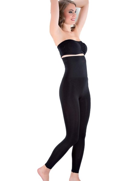 Kadın Yüksek Bel Dikişsiz Tayt - Slim Fit Spor Alt Giyim & Siyah 1450 fiyatları