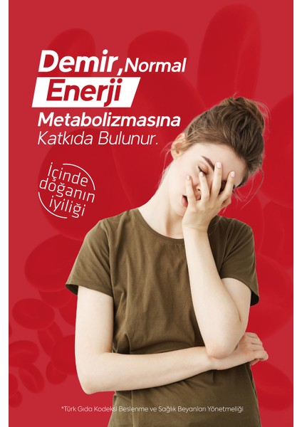 Ferrocel – Demır Bısglısınat, Vıtamın D3 ve Vıtamın C 30 Kapsül modelleri