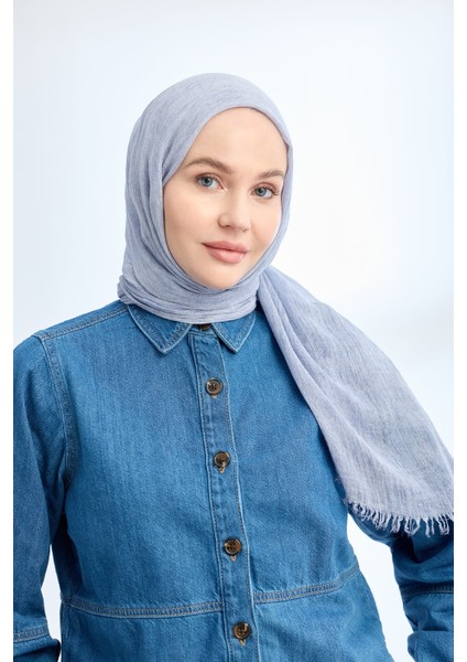 Organic Touch Viskoz Şal- 3601-148 Bebe Mavisi fiyatları
