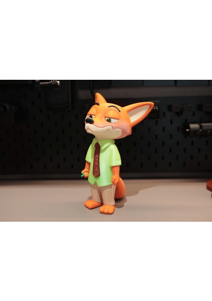 Zootopia Judy ve Nick Sarılma Figürü – Sevimli Dekoratif Model