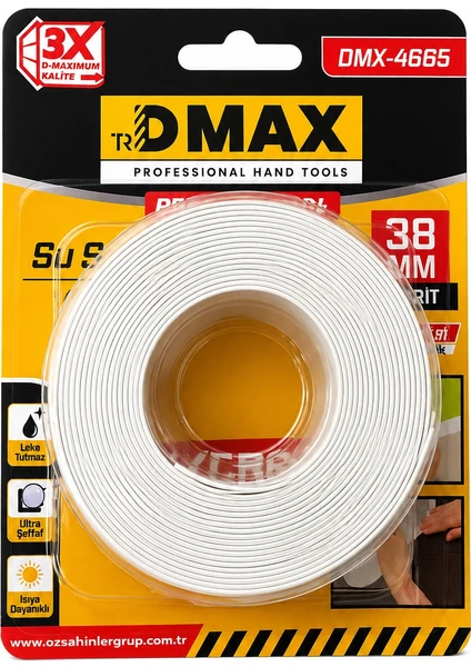 Dmax Su Sızdırmaz Bant 38MM*3,2MT, görsel 2 / 3