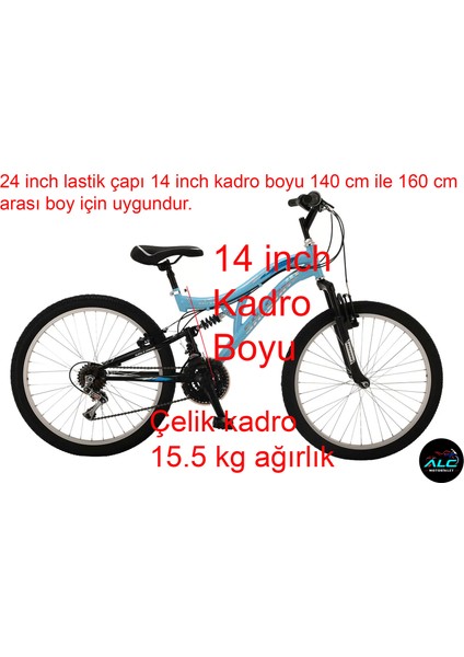 Hector 24 V Dağ Bisikleti (140 ile 160 cm Arası Boy) modelleri